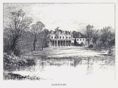 Riseholme (incisione) da William Alexander Ansted