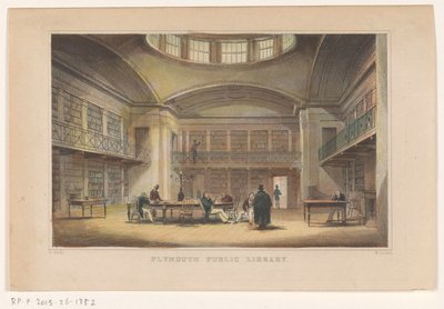 Biblioteca di Plymouth da William Alexander Le Petit
