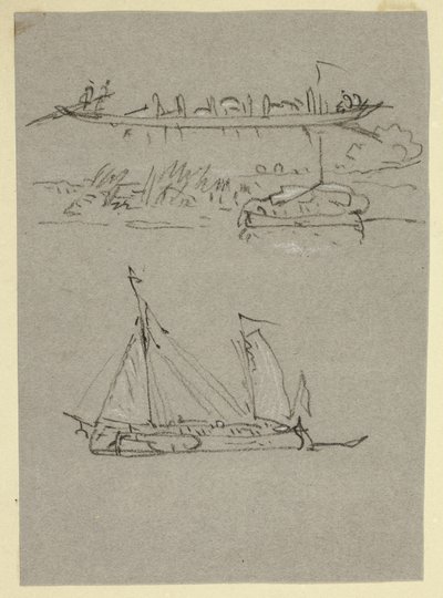 Scene fluviali da William Alfred Delamotte