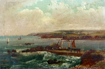 Porto di Bude, nel Devon (Inghilterra), di William Allan (1782-1850) da William Allan