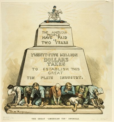 La grande truffa americana della latta da William Allen Rogers