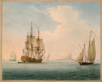 Britischer Man-of-War da William Anderson