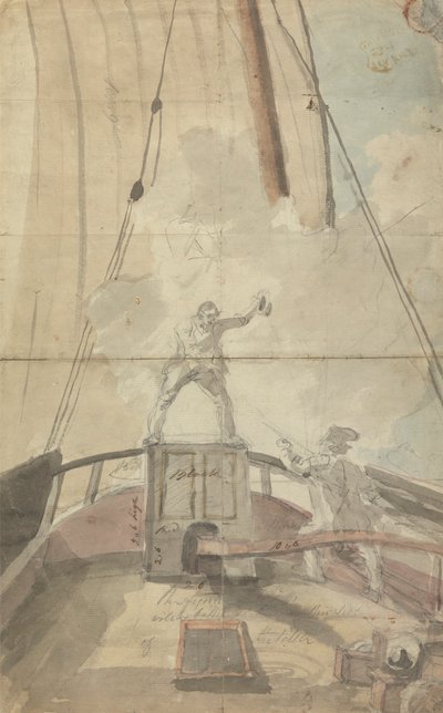 Su una nave da guerra da William Anderson