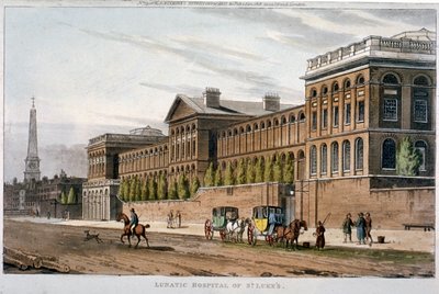 Ospedale di San Luca, Old Street, Finsbury, Londra, 1815 da William Angus