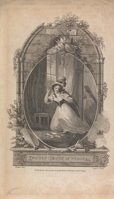 Due gentiluomini di Verona, Atto I, Scena II da William Angus