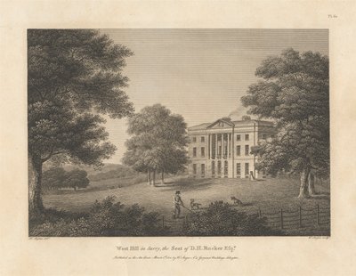 West Hill nel Surrey, la residenza di D. H. Rucker Esqr. da William Angus