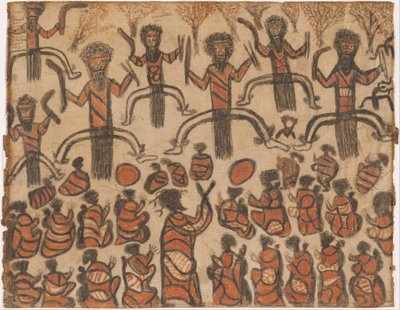 Popolo Wurundjeri - Corroboree da William Barak