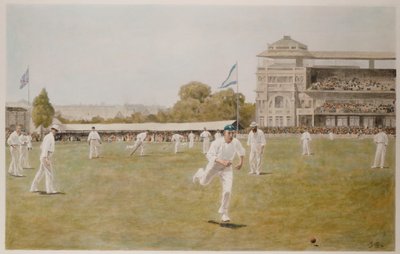 Cricket a Lords da William Barnes (after) Wollen