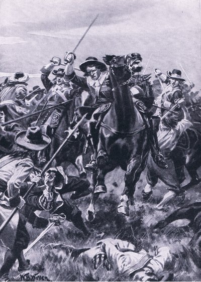 Battaglia di Aughrim da William Barnes Wollen
