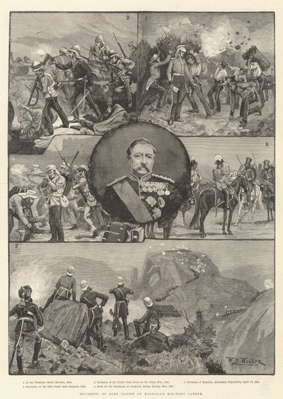 Incidenti della carriera militare di Lord Napier di Magdala da William Barnes Wollen