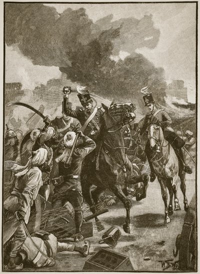 Thackwell a Sobraon, 1846, illustrazione da 