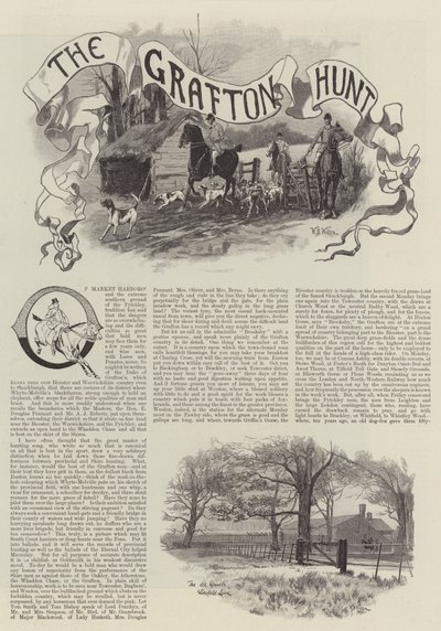 La caccia di Grafton da William Barnes Wollen