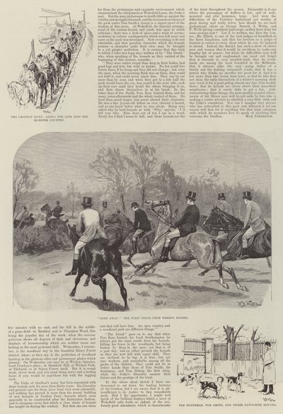 La caccia di Grafton da William Barnes Wollen