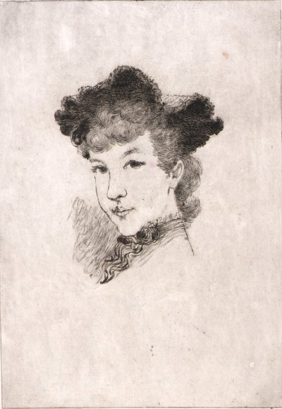 (Testa di donna) da William Baxter Closson