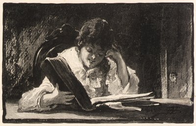 Ragazza che legge da William Baxter Closson