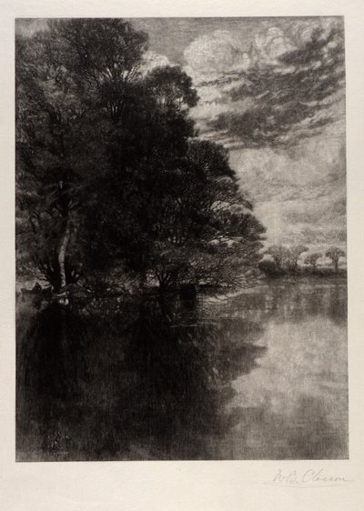 La rimessa delle barche di Hawthorne da William Baxter Closson