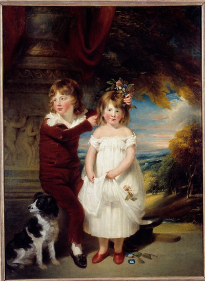 Fratello e sorella da William Beechey