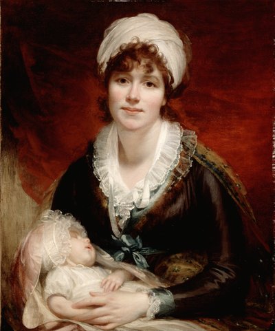 Lady Beechey e il suo bambino da William Beechey