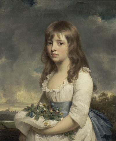 Ritratto di una ragazza, c.1790 da William Beechey