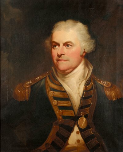 Vice-Ammiraglio Lord Alan Gardner (1742-1809), fine XVIII - inizio XIX secolo da William Beechey