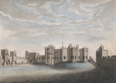 Castello di Alnwick da William Beilby