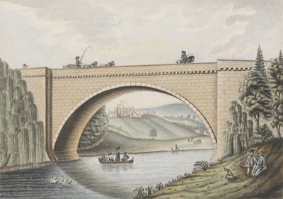 Ponte di mattoni da William Beilby
