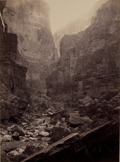 Canyon di Kanab Wash, fiume Colorado, guardando a nord da William Bell