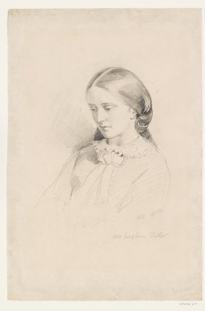 Josephine Butler, prima attivista femminista da William Bell Scott