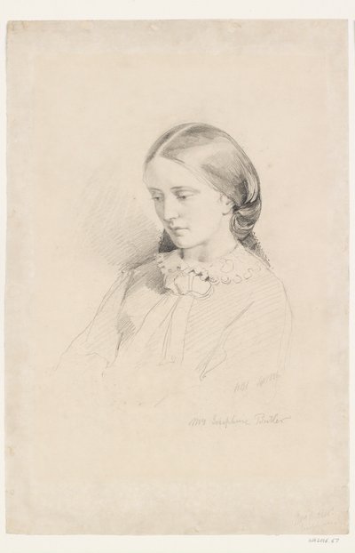 Josephine Butler, prima attivista femminista da William Bell Scott