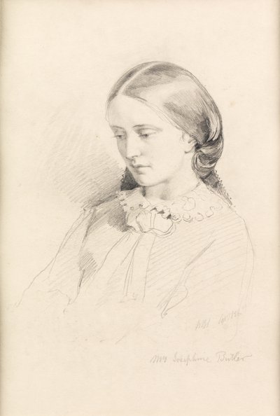 Josephine Butler, Prima Attivista Femminista, 1856 da William Bell Scott
