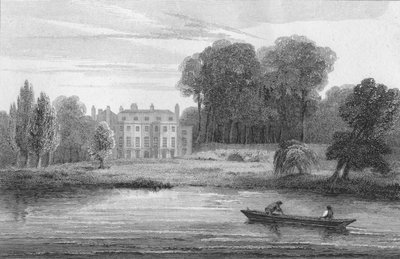 Villa di Lady Howe, 1809 da William Bernard Cooke