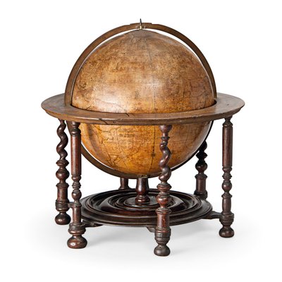 Antico globo terrestre inglese da William Berry