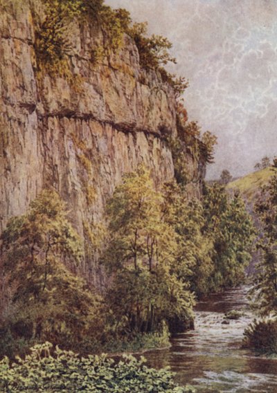 Chee Tor, Chee Dale, vicino a Buxton da William Biscombe Gardner