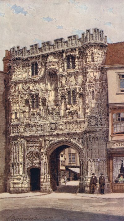Porta della Christ Church, Canterbury da William Biscombe Gardner