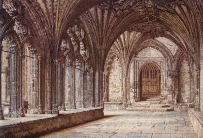 Porta dal chiostro al Martirio, Cattedrale di Canterbury da William Biscombe Gardner