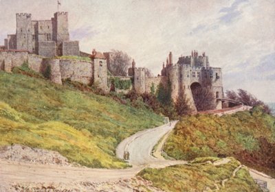 Castello di Dover da Castle Hill da William Biscombe Gardner
