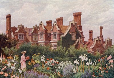 Hollingbourne Manor dal Giardino Superiore da William Biscombe Gardner