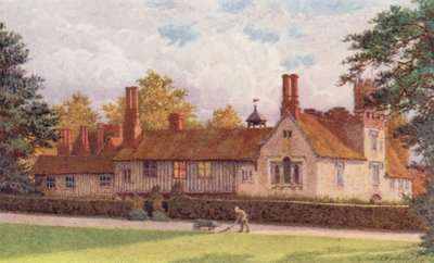 Ightham Mote dalla Terrazza da William Biscombe Gardner