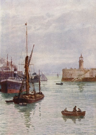 Nel porto di Ramsgate da William Biscombe Gardner
