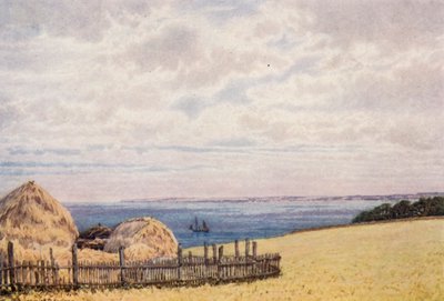 Guardando attraverso Pegwell Bay dal lato di Ramsgate da William Biscombe Gardner