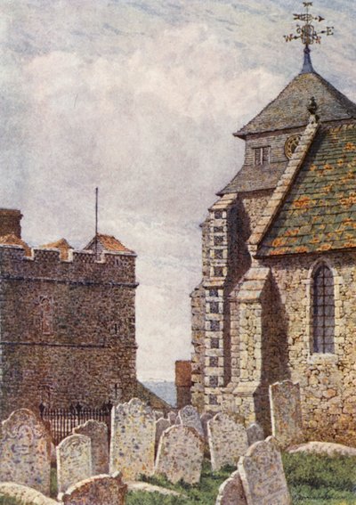 Chiesa di Minster, Isola di Sheppey da William Biscombe Gardner
