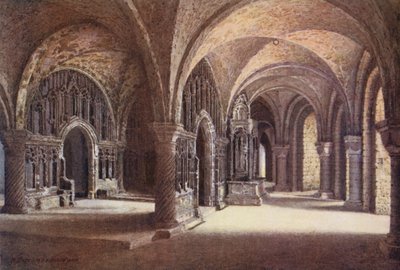 La Cappella di "Nostra Signora" nella Cripta della Cattedrale di Canterbury da William Biscombe Gardner