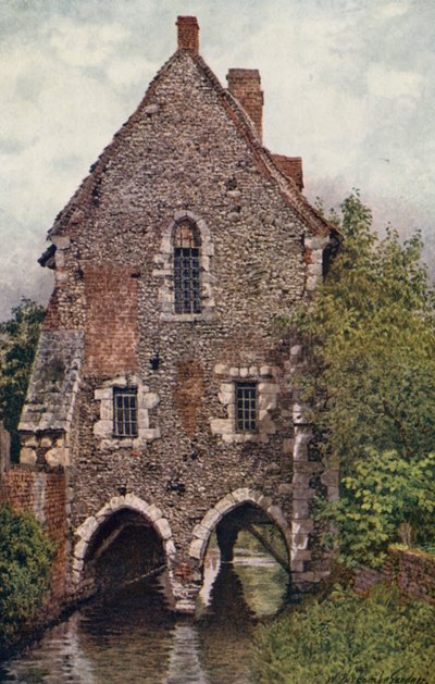 La casa dei Greyfriars, Canterbury da William Biscombe Gardner