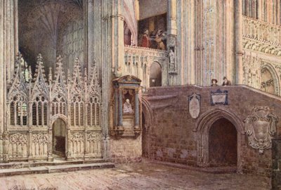 Il martirio, Cattedrale di Canterbury da William Biscombe Gardner