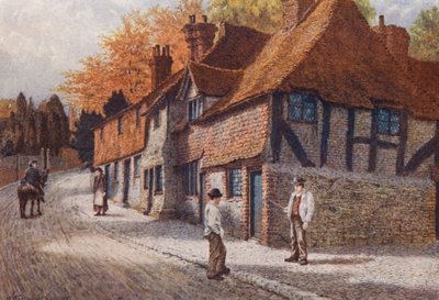 Le vecchie case di riposo, Westerham da William Biscombe Gardner