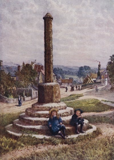 La vecchia croce, Great Longstone da William Biscombe Gardner