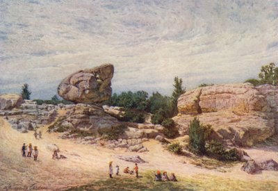La Roccia del Rospo, Rusthall Common, Tunbridge Wells da William Biscombe Gardner