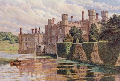 La facciata ovest del Castello di Leeds da William Biscombe Gardner