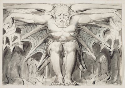 Una Divinità Distruttrice da William Blake