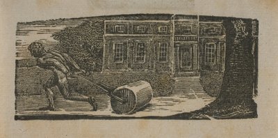 Una pietra che rotola è sempre priva di muschio, da Le pastorali di Virgilio da William Blake